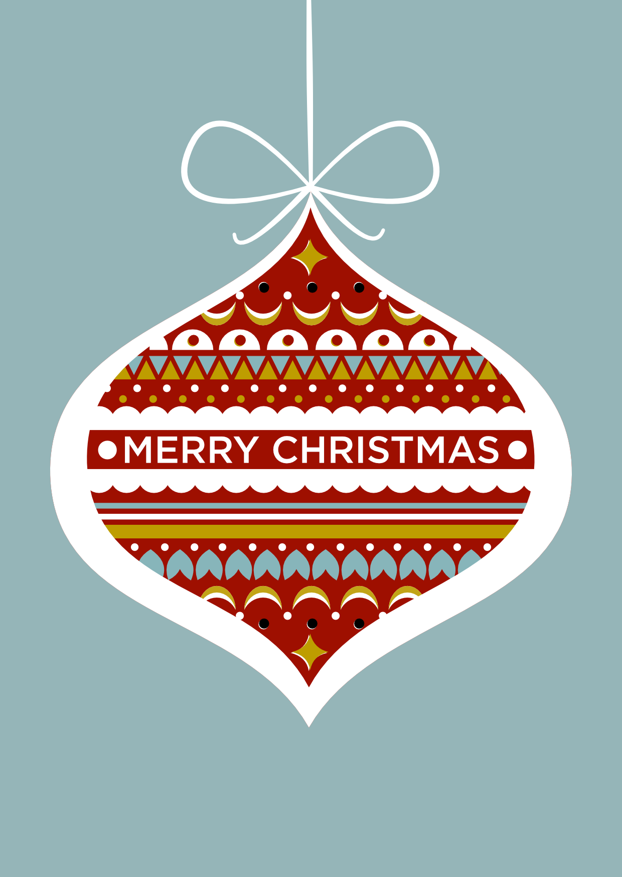 Free Printable Christmas Card – Work Over Easy